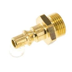 Brass DN 5.5 (Orion) Air Coupling Plug G 3/8 inch Male [5 Pieces]