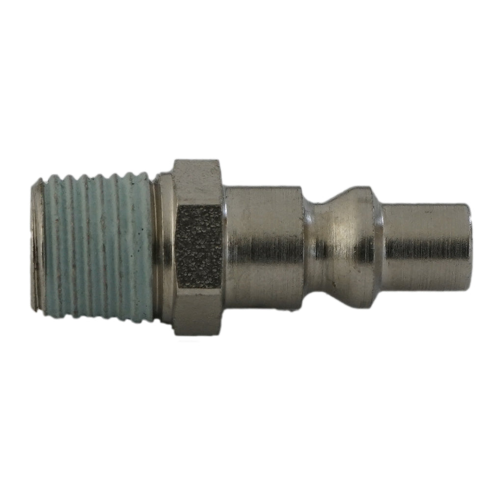 Acero endurecido DN 5.5 (Orion) Enchufe de acoplamiento de aire R 1/4 pulgada macho [2 Piezas]