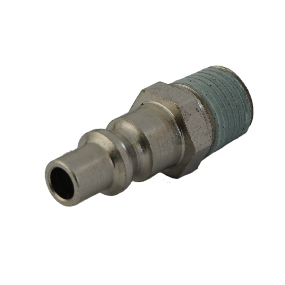 Acero endurecido DN 5.5 (Orion) Enchufe de acoplamiento de aire R 1/2 pulgada macho [2 piezas]