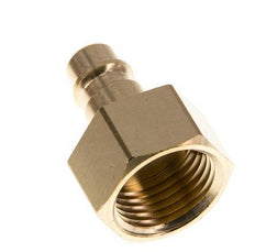 Brass DN 7.2 (Euro) Air Coupling Plug G 1/2 inch Female [2 Pieces]