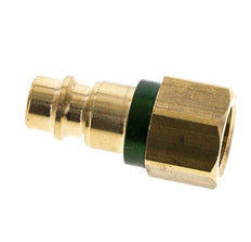 Acoplamiento de aire de latón DN 7.2 (Euro) con código verde G 1/4 pulgada hembra