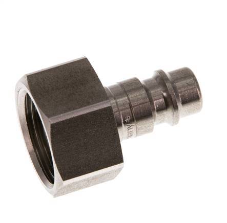 Acero inoxidable DN 7.2 (Euro) Acoplamiento de aire Enchufe G 1/2 pulgada Hembra