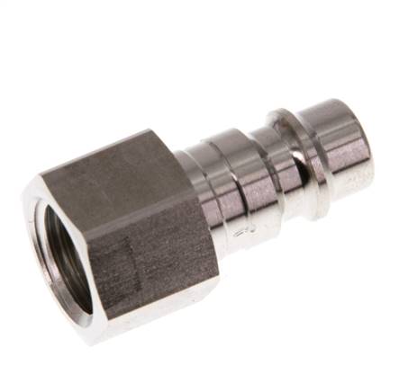 Acero inoxidable 316L DN 7.2 (Euro) Acoplamiento de aire Enchufe G 1/4 pulgada Hembra