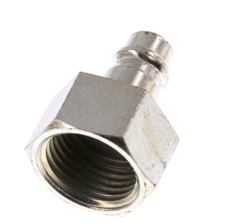 Hardened steel DN 7.2 (Euro) Air Coupling Plug G 1/2 inch Female [2 Pieces]