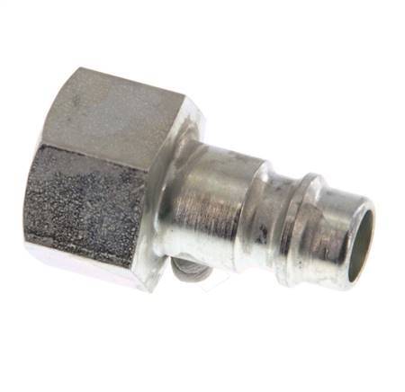 Hardened steel DN 7.2 (Euro) Air Coupling Plug G 3/8 inch Female [2 Pieces]