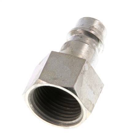 Hardened steel DN 7.2 (Euro) Air Coupling Plug G 3/8 inch Female [2 Pieces]