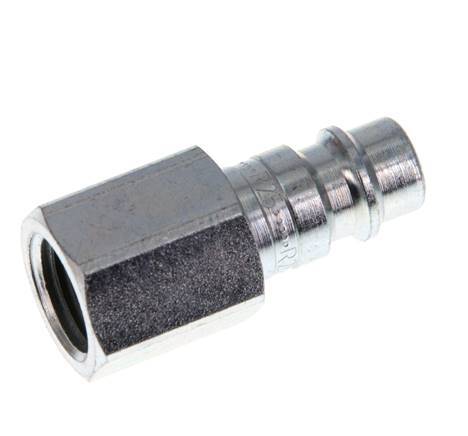Hardened steel DN 7.2 (Euro) Air Coupling Plug G 1/4 inch Female [2 Pieces]