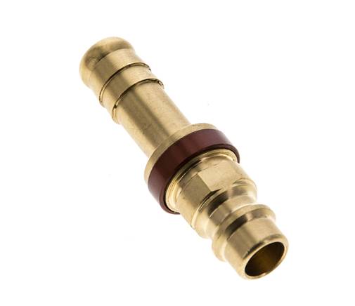 Latón DN 7.2 (Euro) Tapón de anclaje de aire con código marrón Pilar de manguera de 9 mm