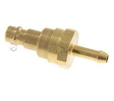 Tapón de anclaje al aire de latón DN 7,2 (Euro) Pilar de manguera de 6 mm con válvula de retención