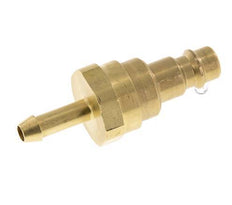 Tapón de anclaje al aire de latón DN 7,2 (Euro) Pilar de manguera de 6 mm con válvula de retención