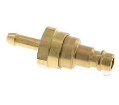 Tapón de anclaje al aire de latón DN 7,2 (Euro) Pilar de manguera de 6 mm con válvula de retención