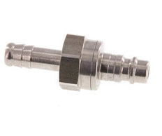 Acero inoxidable DN 7,2 (Euro) Tapón de acoplamiento de aire 10 mm Pilar de manguera Doble cierre