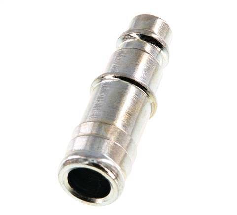 Hardened steel DN 7.2 (Euro) Air Coupling Plug 13 mm Hose Pillar [2 Pieces]