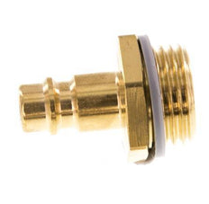 Brass DN 7.2 (Euro) Air Coupling Plug G 1/2 inch Male [2 Pieces]