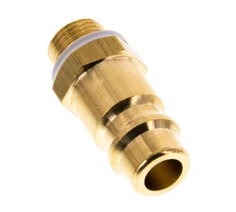 Brass DN 7.2 (Euro) Air Coupling Plug G 1/8 inch Male [5 Pieces]