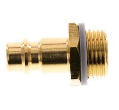 Brass DN 7.2 (Euro) Air Coupling Plug G 3/8 inch Male [5 Pieces]