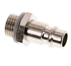 Nickel-plated Brass DN 7.2 (Euro) Air Coupling Plug G 1/4 inch Male [2 Pieces]