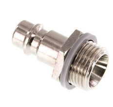 Nickel-plated Brass DN 7.2 (Euro) Air Coupling Plug G 3/8 inch Male [2 Pieces]