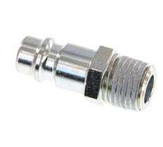 Hardened steel DN 7.2 (Euro) Air Coupling Plug R 1/4 inch Male [2 Pieces]