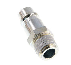 Hardened steel DN 7.2 (Euro) Air Coupling Plug R 1/4 inch Male [2 Pieces]