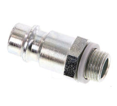 Hardened steel DN 7.2 (Euro) Air Coupling Plug G 1/8 inch Male [2 Pieces]