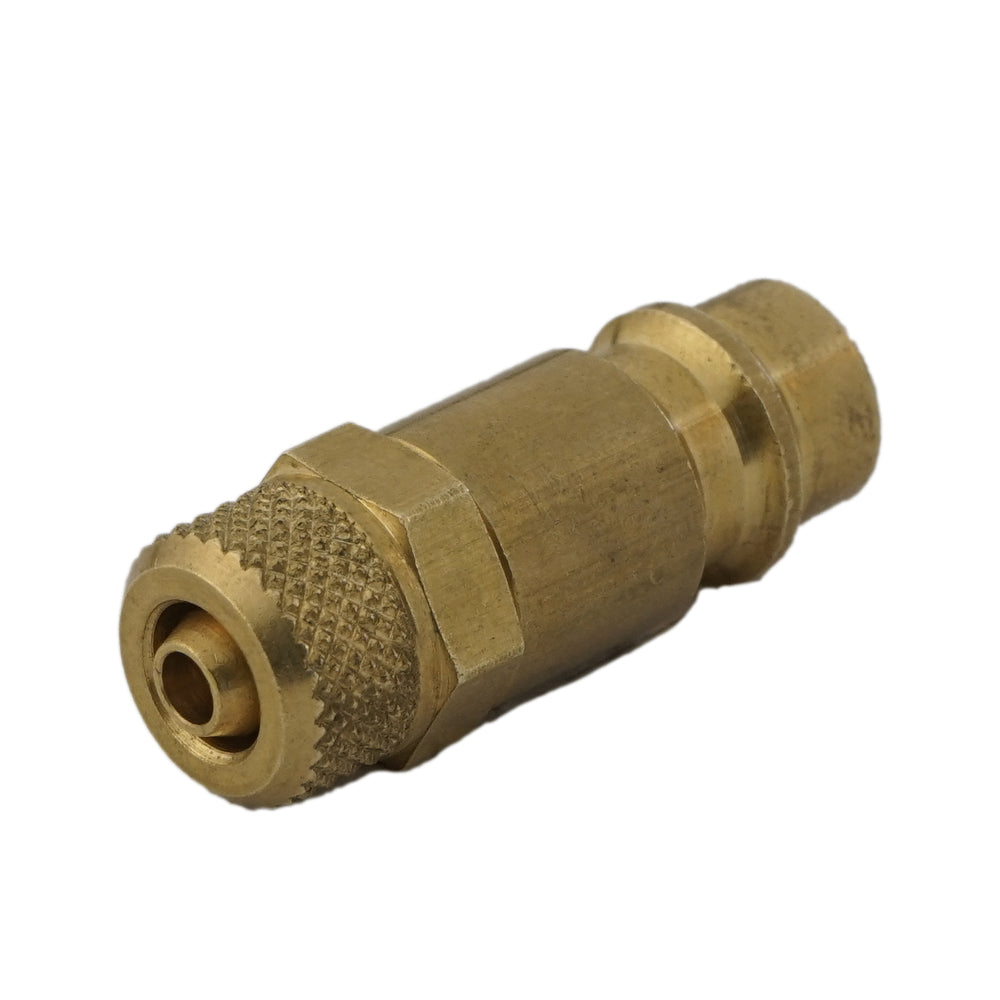 Tapón de acoplamiento de aire de latón DN 7.2 (Euro) Tuerca de unión de 8x10 mm [2 piezas]