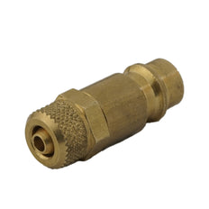 Tapón de acoplamiento de aire de latón DN 7.2 (Euro) Tuerca de unión de 8x10 mm [2 piezas]