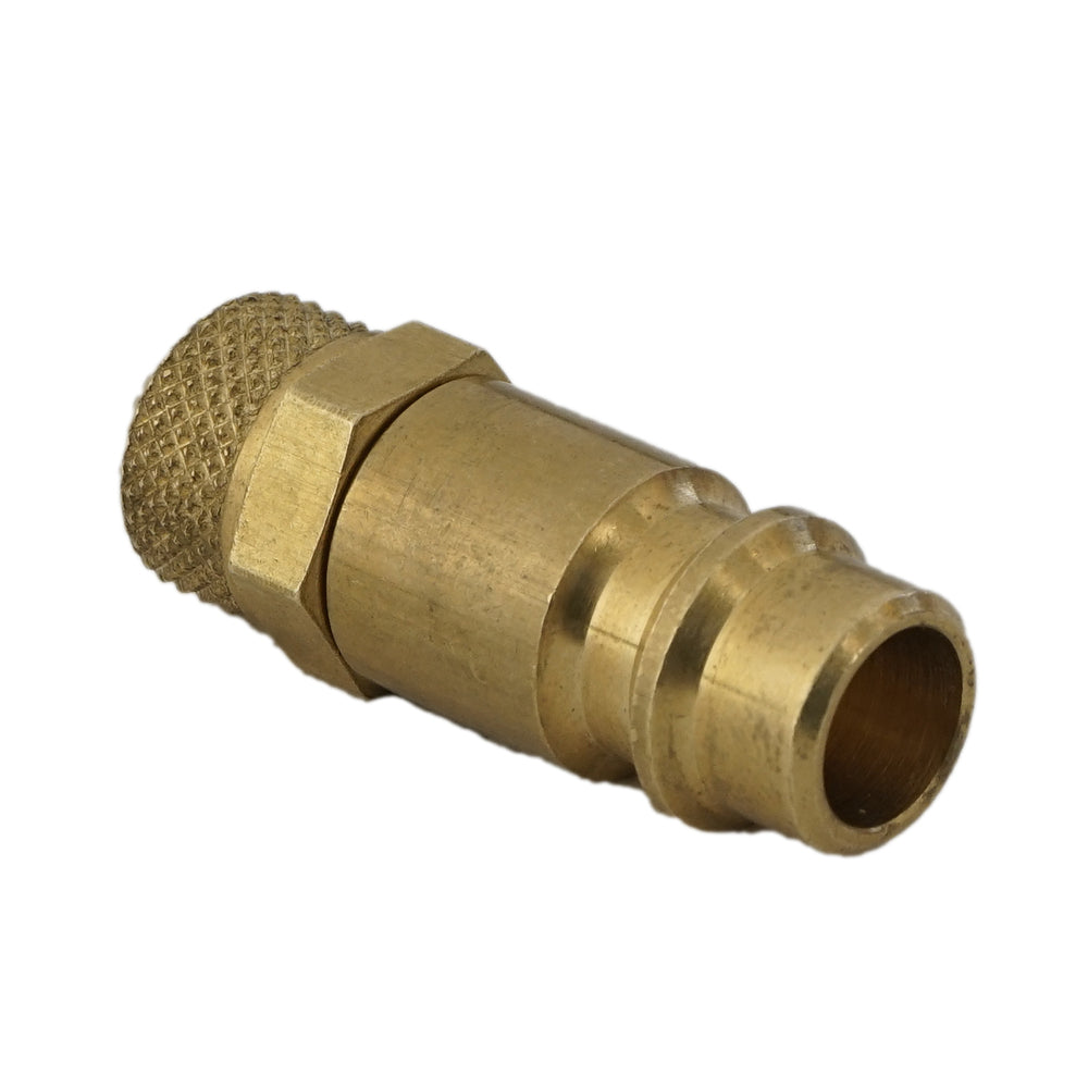 Tapón de acoplamiento de aire de latón DN 7.2 (Euro) Tuerca de unión de 8x10 mm [2 piezas]