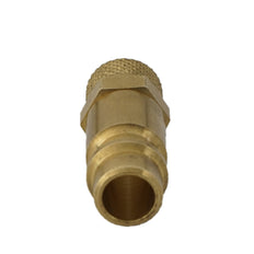 Tapón de acoplamiento de aire de latón DN 7.2 (Euro) Tuerca de unión de 8x10 mm [2 piezas]