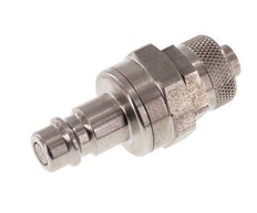 Acero inoxidable DN 7,2 (Euro) Enchufe de acoplamiento de aire Tuerca de unión de 8x10 mm Cierre doble