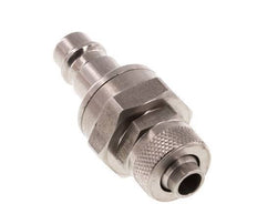 Acero inoxidable DN 7,2 (Euro) Enchufe de acoplamiento de aire Tuerca de unión de 8x10 mm Cierre doble