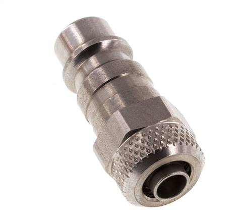 Acero inoxidable 316L DN 7,2 (Euro) Tapón de acoplamiento de aire Tuerca de unión 6x8 mm