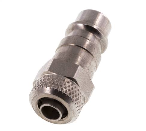 Acero inoxidable 316L DN 7,2 (Euro) Tapón de acoplamiento de aire Tuerca de unión 6x8 mm