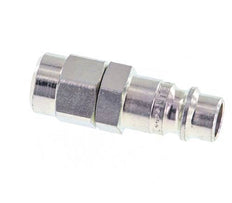 Hardened steel DN 7.2 (Euro) Air Coupling Plug 5x8 mm (streamline) Union Nut