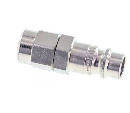 Acero endurecido DN 7.2 (Euro) Tapón de acoplamiento de aire 5x8 mm (streamline) Tuerca de unión