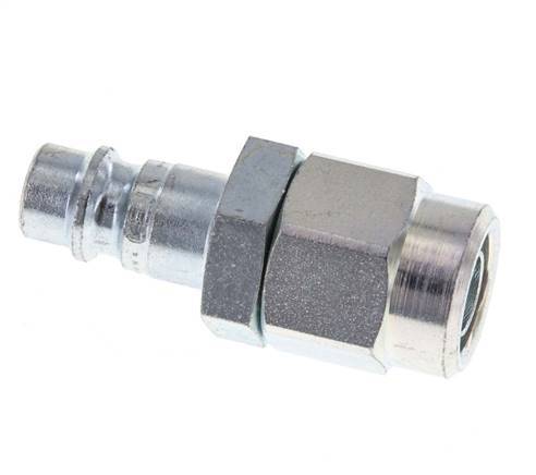 Acero endurecido DN 7.2 (Euro) Tapón de acoplamiento de aire 8x12 mm (streamline) Tuerca de unión