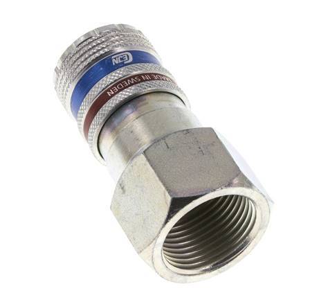 Steel/brass DN 10.4 Safety Air Coupling Socket G 3/4 inch Female
