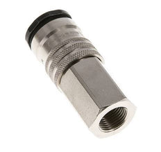 Steel/Nickel-plated brass DN 10 Air Coupling Socket G 3/8 inch Female