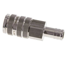 Stainless Steel 316L DN 10 Air Coupling Socket 13 mm Hose Pillar