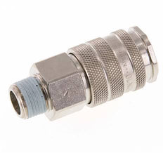 Nickel-plated Brass DN 10 Air Coupling Socket R 3/8 inch Male