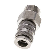 Stainless Steel 316L DN 10 Air Coupling Socket G 3/4 inch Male