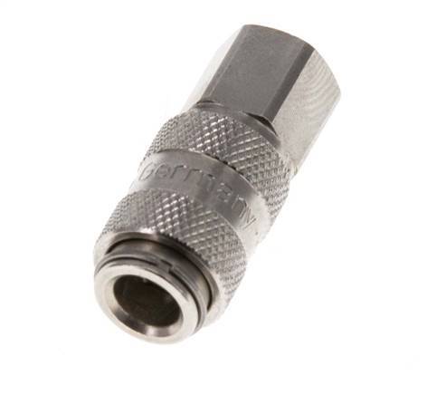 Nickel-plated Brass DN 2.7 (Micro) Air Coupling Socket M5 Female