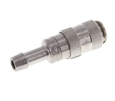 Acero inoxidable 316L DN 2,7 (Micro) Racor de acoplamiento de aire 4 mm Pilar de manguera Doble cierre