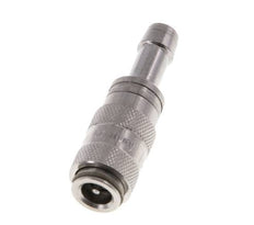 Acero inoxidable 316L DN 2,7 (Micro) Racor de acoplamiento de aire 4 mm Pilar de manguera Doble cierre