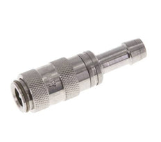 Acero inoxidable 316L DN 2,7 (Micro) Racor de acoplamiento de aire 4 mm Pilar de manguera Doble cierre
