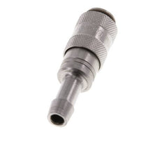 Acero inoxidable 316L DN 2,7 (Micro) Racor de acoplamiento de aire 4 mm Pilar de manguera Doble cierre