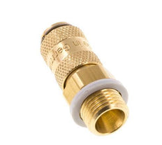 Brass DN 2.7 (Micro) Air Coupling Socket G 1/8 inch Male