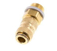 Brass DN 2.7 (Micro) Air Coupling Socket G 1/8 inch Male