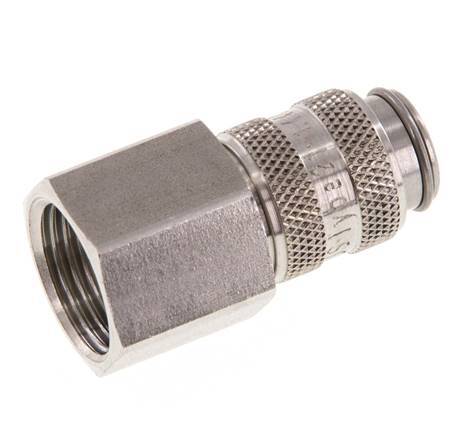 Acero inoxidable 316L DN 5 Acoplamiento de aire Enchufe G 3/8 pulgadas Hembra