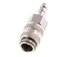 Acero inoxidable 316L DN 5 Acoplamiento de aire de 4 mm Pilar de manguera Doble cierre